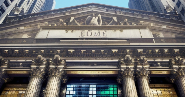 美國股市經典交易所大樓