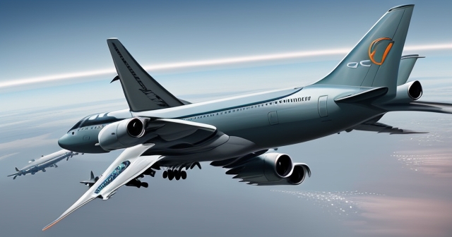 軍用飛機和軍工合約的圖示,強調波音在軍工領域的角色