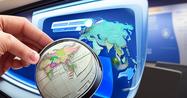 一位快樂的旅客手持外幣