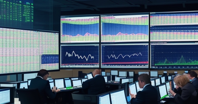 圖表和圖形顯示股票表現