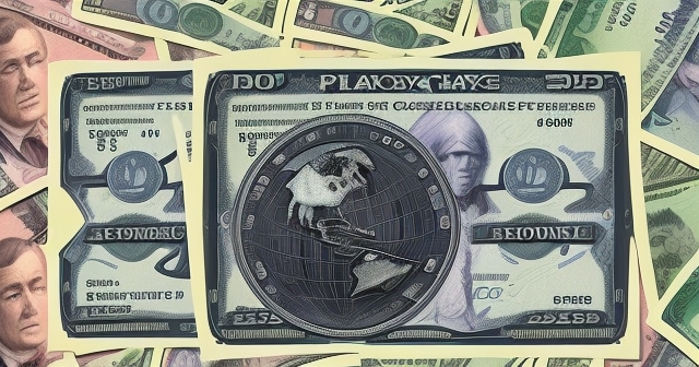 保證金作為槓桿交易的押金，插圖風格