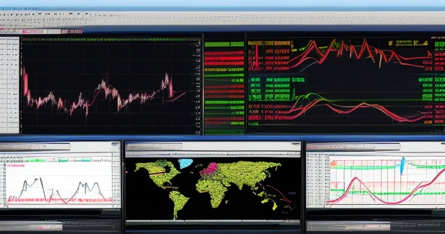 帶有指標的蠟燭圖