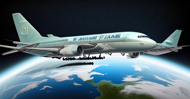 航太產業財務指標的圖表,顯示不同比例關鍵數據