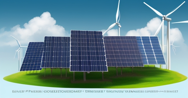 台灣能源轉型的示意圖