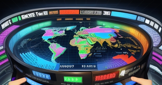 外匯新聞交易概念圖