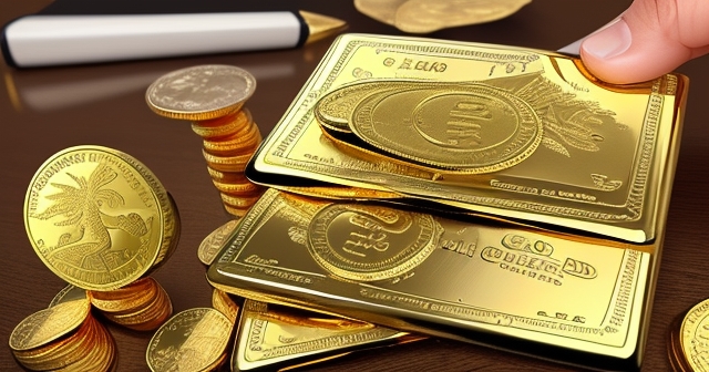 圖表顯示黃金價格上漲