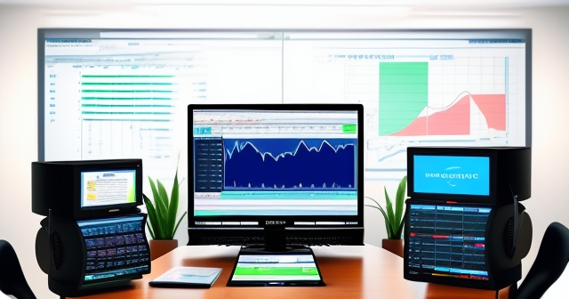 一位投資者正在學習CFD交易