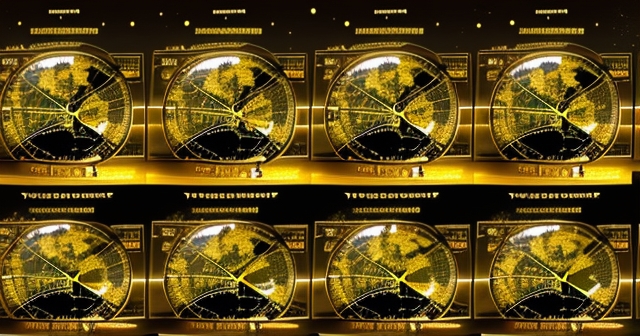 繁忙交易市場的氛圍