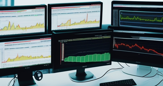 數位貨幣交易圖表