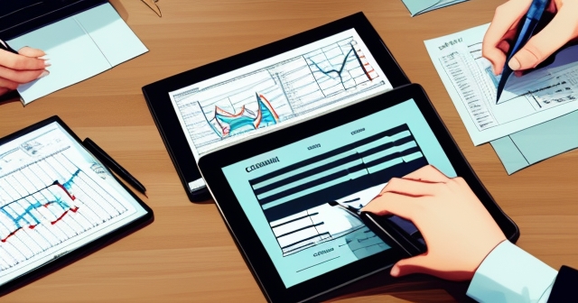 顯示ROI成長的圖表和圖形