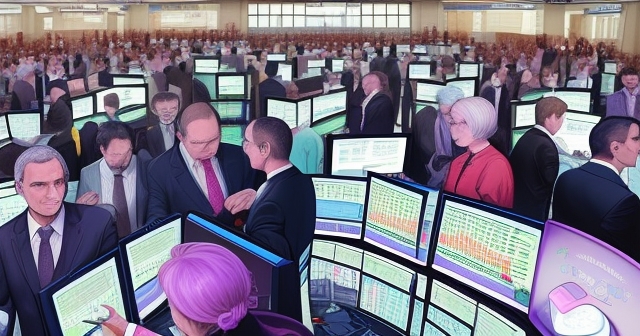 交易者正在與造市商互動