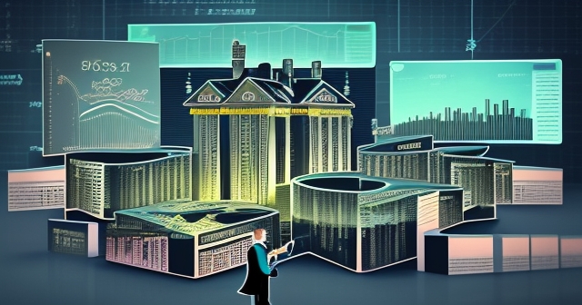 股市走勢圖顯示上升趨勢