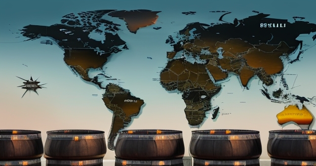 反映油價變動的金融圖表