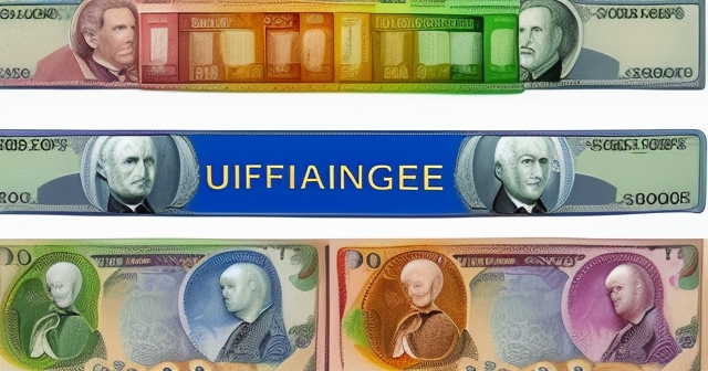 顯示貨幣匯率變化的圖表