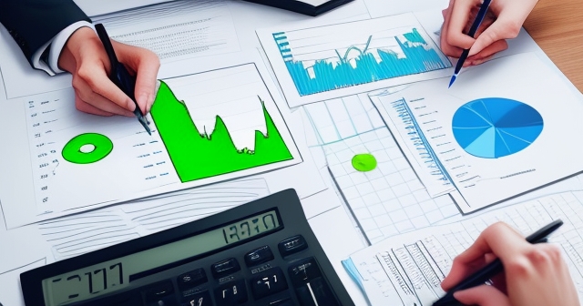 人正在分析投資數據