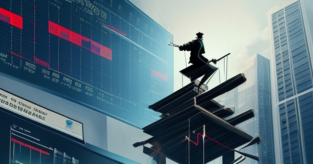 多樣的交易工具分布在桌面上