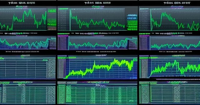 投資者檢視股票