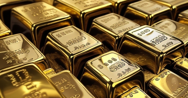 多樣貴金屬在市場上展示時的情況。