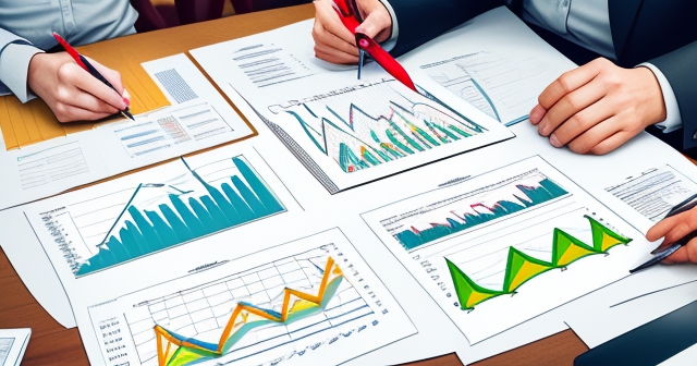 小組會議討論財務策略