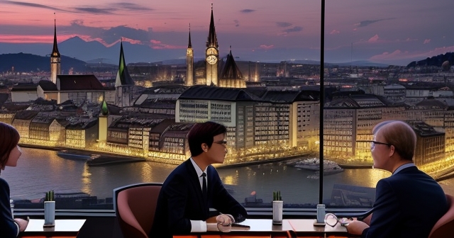 經濟平衡的視覺隱喻,代表經濟的天秤