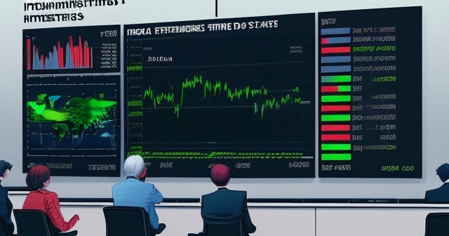 市場趨勢與分析的藝術插圖