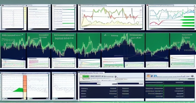 分析市場趨勢與持倉情況的圖像