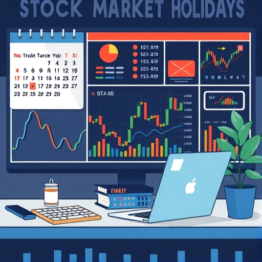 交易者正在筆記本電腦上規劃投資