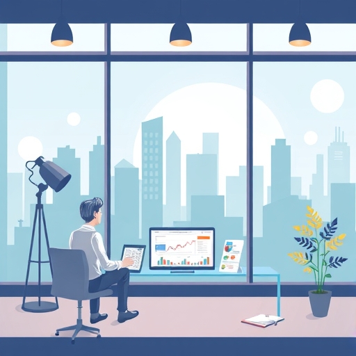 一位新手投資者正在學習債券相關知識。