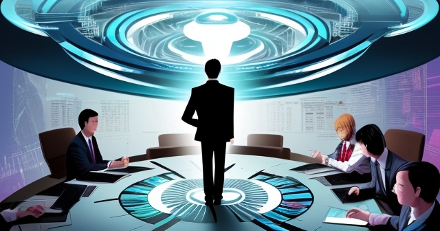 展示企業分拆過程的視覺化圖示