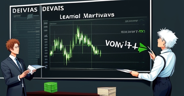 金融圖表顯示衍生品的相關數據