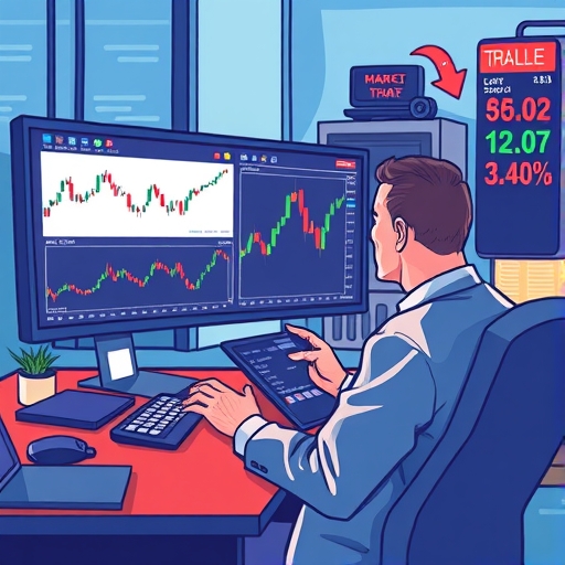 一個人在線做短期交易