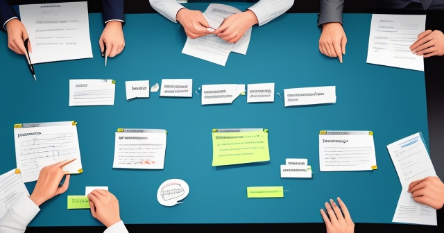 商業團隊正在分析SWOT因素