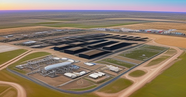 德州油城的風景