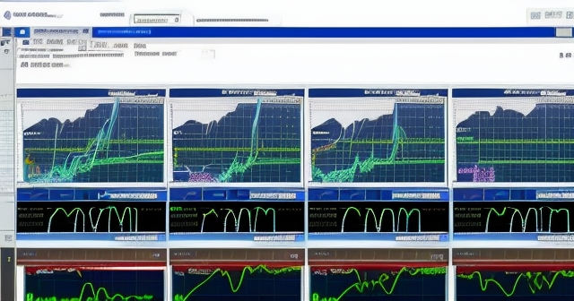 商品價格波動的圖表