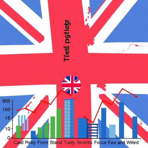 評估英國國債投資的風險和收益圖表