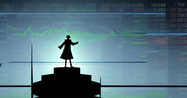 股市現場,有各種金融指標的場景