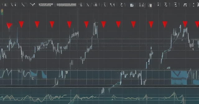 K線型態:錘頭線與十字星的示意圖