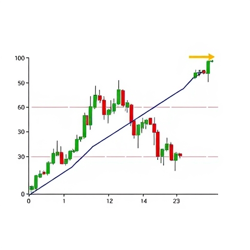 市場趨勢背離指標示意圖