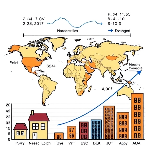 全球金融負債比率圖示