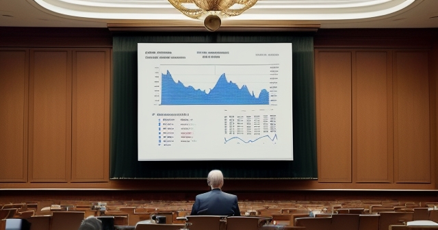 聯準會會議中展示的圖表