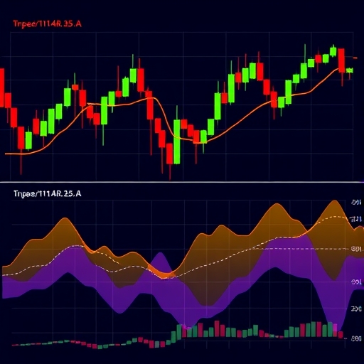 色彩豐富的交易圖表與K棒