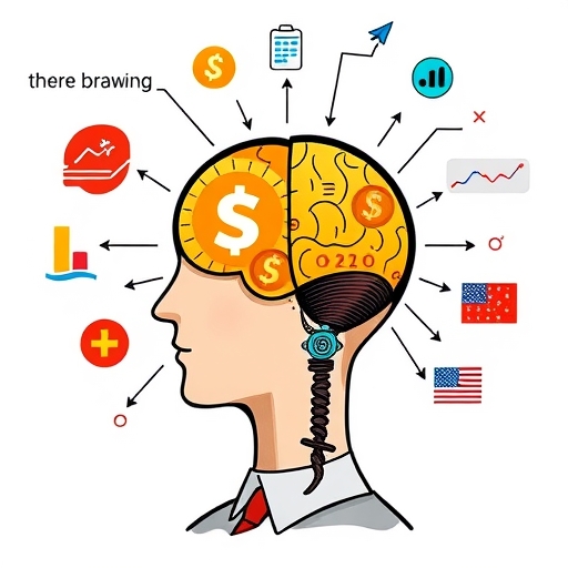 一位男子正在街頭交易股票