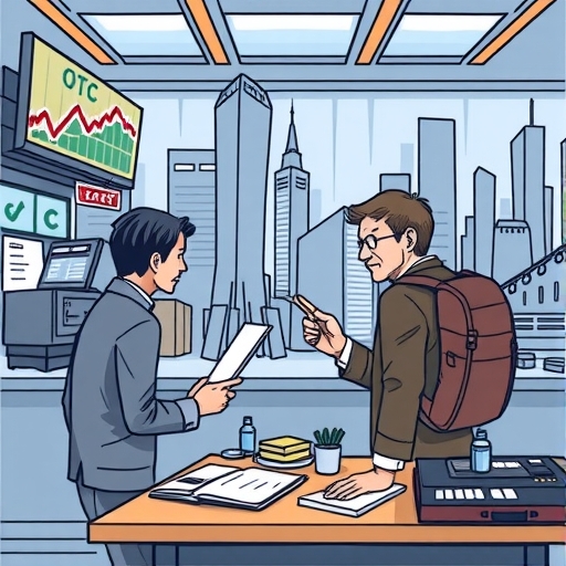 OTC市場股票交易場景