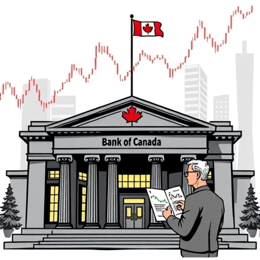 經濟學家正在分析經濟趨勢與圖表