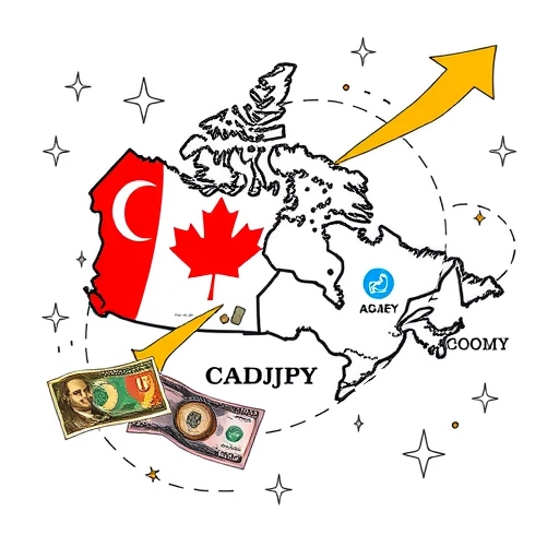 CADJPY貨幣對的走勢分析