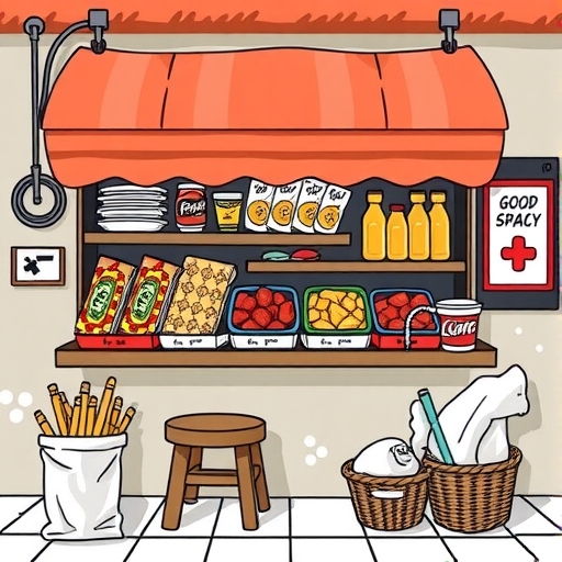 一位男子正在街頭交易股票