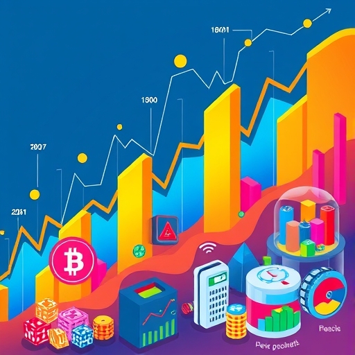 一幅不斷創新與變化的科技插圖