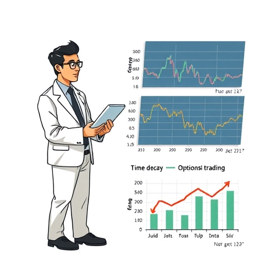顯示內含價值與時間價值之間的差異