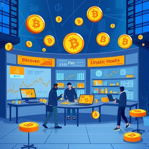 用戶在加密貨幣交易平台上進行操作