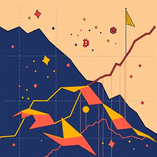 加密貨幣投資的機會與風險的視覺呈現